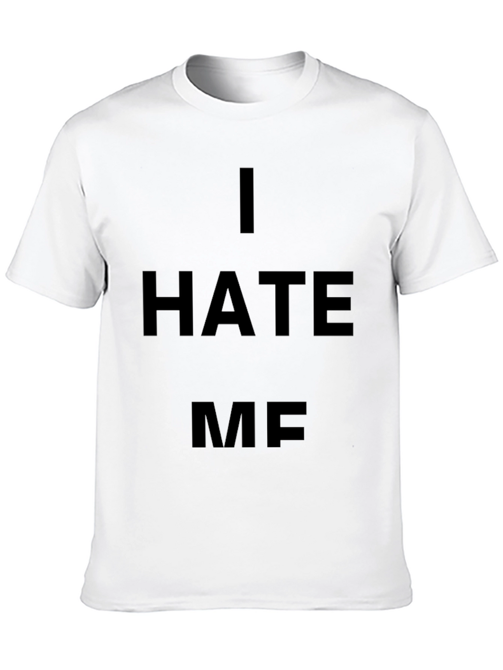 I HATE ME Graphic Tee - Black