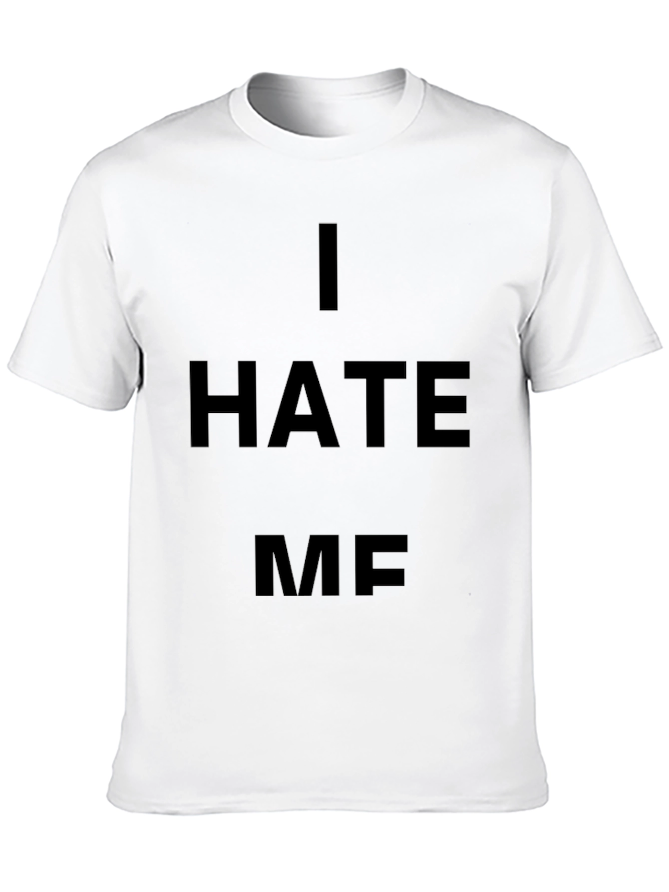 I HATE ME Graphic Tee - Black