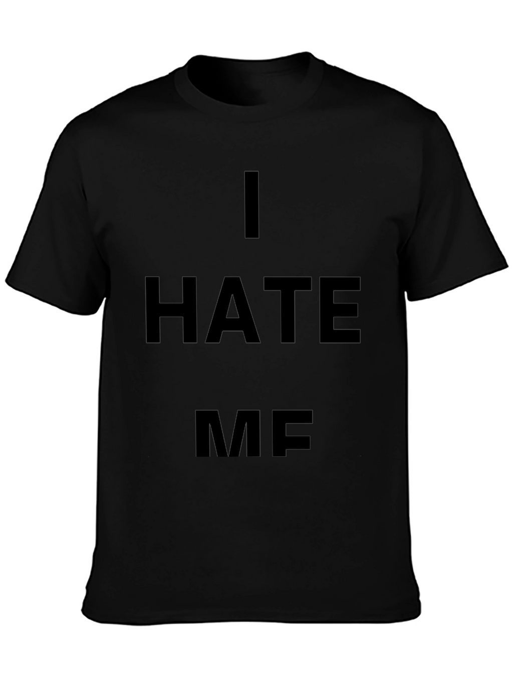 I HATE ME Graphic Tee - Black