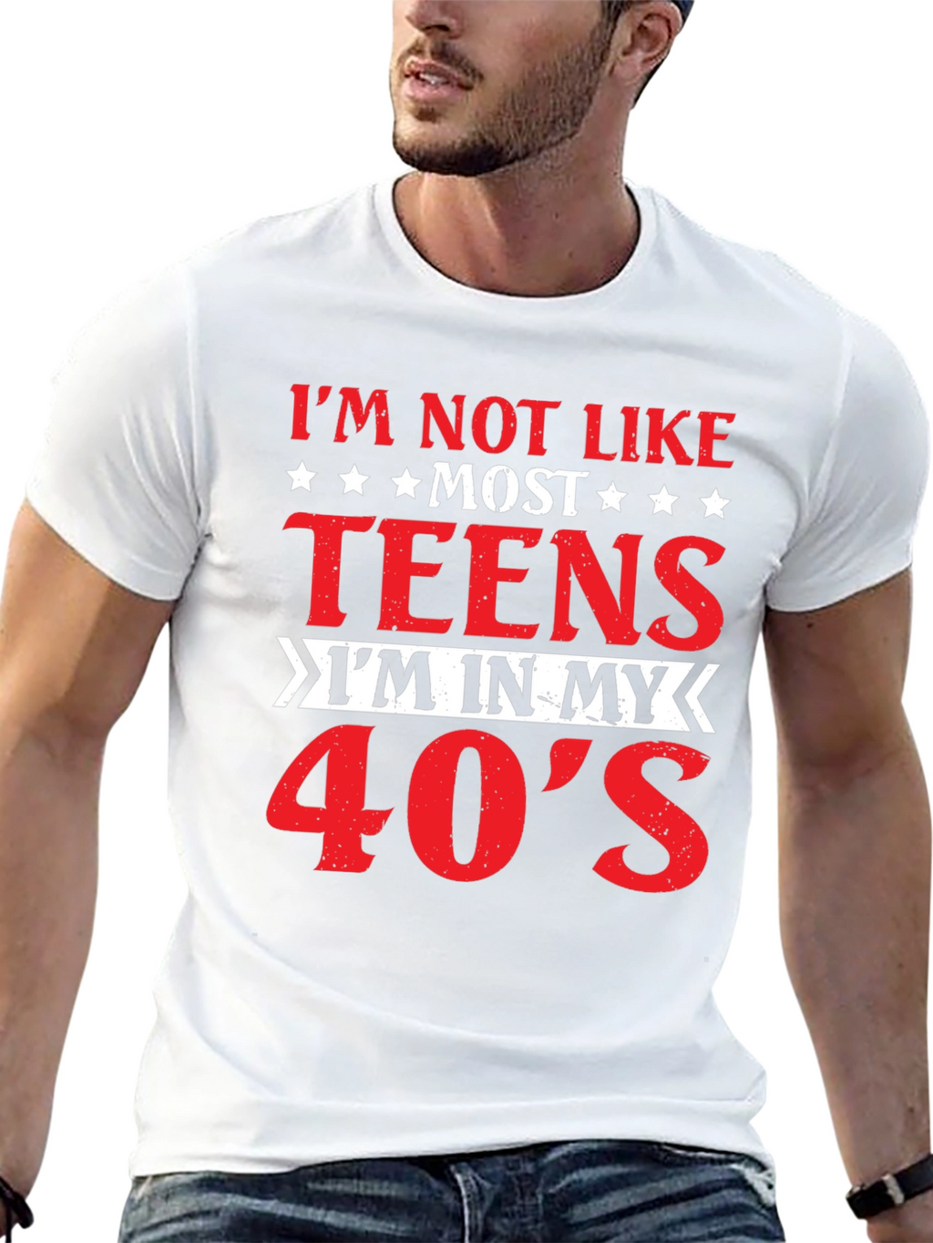 Im Not Like Most Teens T-Shirt 40s