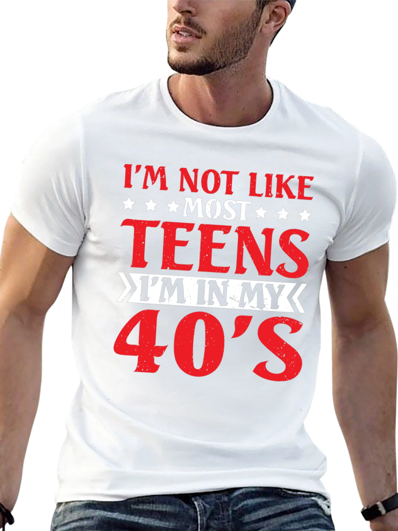 Im Not Like Most Teens T-Shirt 40s