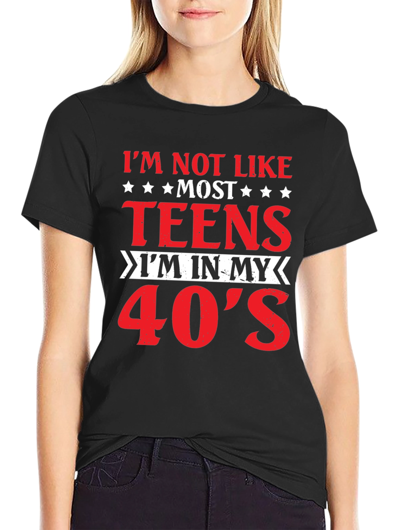 Im Not Like Most Teens T-Shirt 40s
