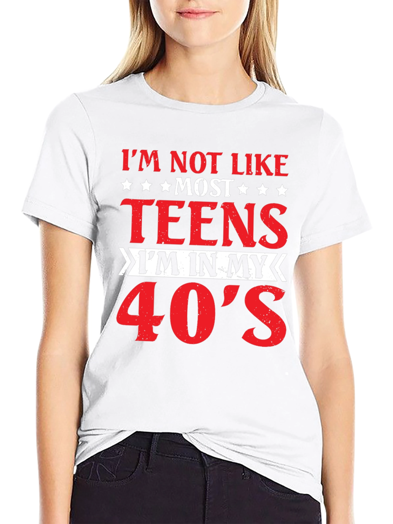 Im Not Like Most Teens T-Shirt 40s