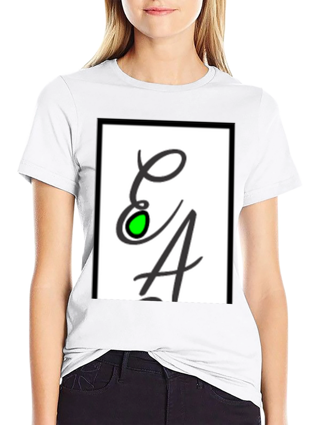 EA Initial Graphic Tee - Stylish Cotton Blend