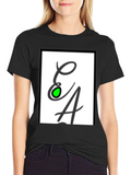 EA Initial Graphic Tee - Stylish Cotton Blend