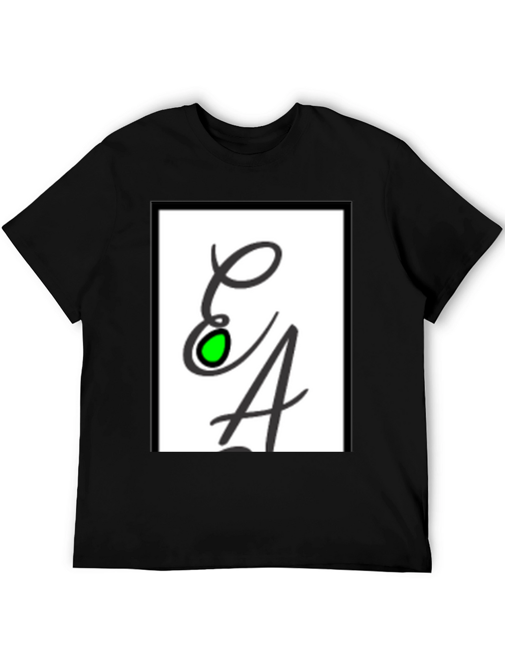 EA Initial Graphic Tee - Stylish Cotton Blend