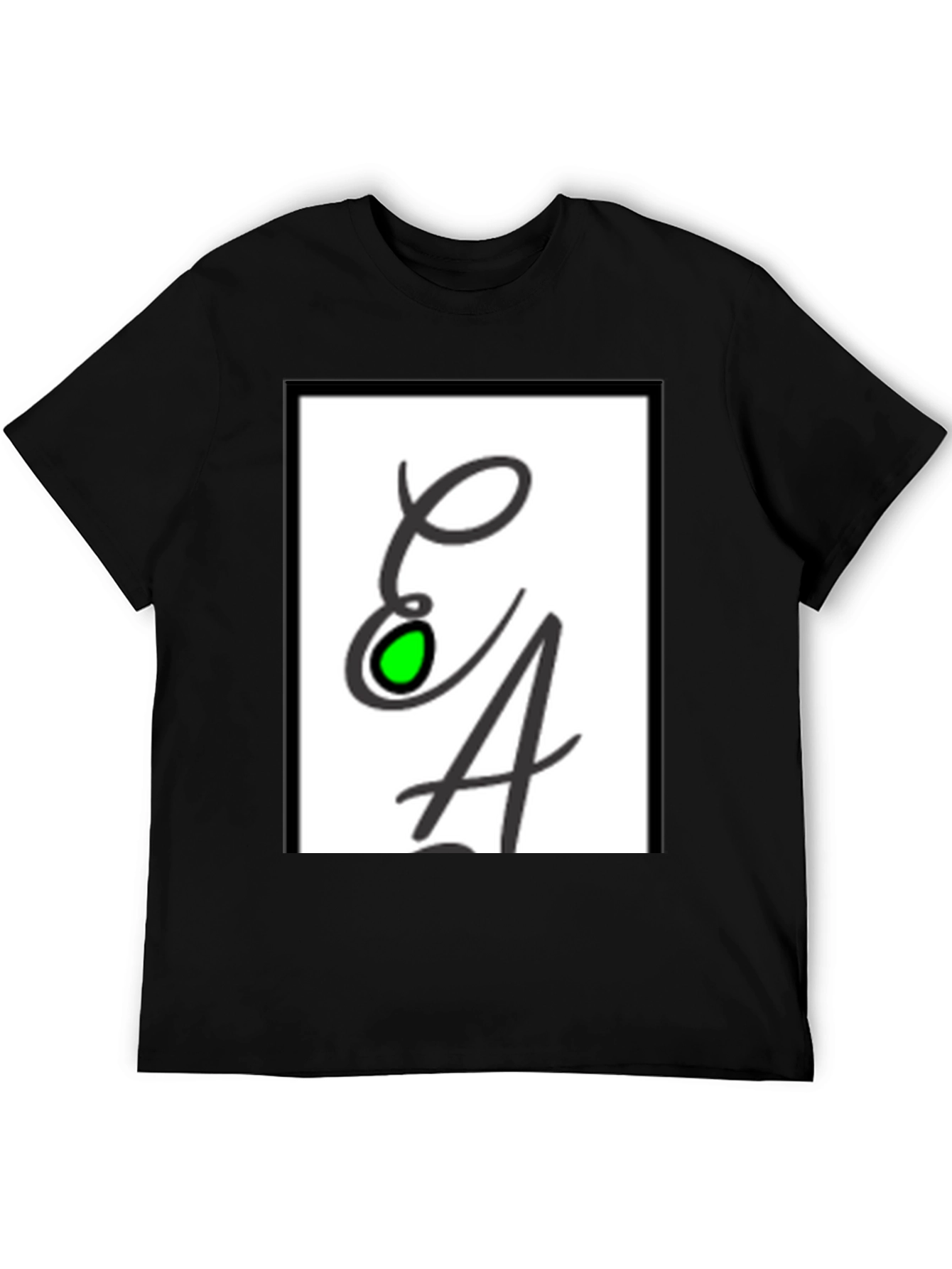 EA Initial Graphic Tee - Stylish Cotton Blend