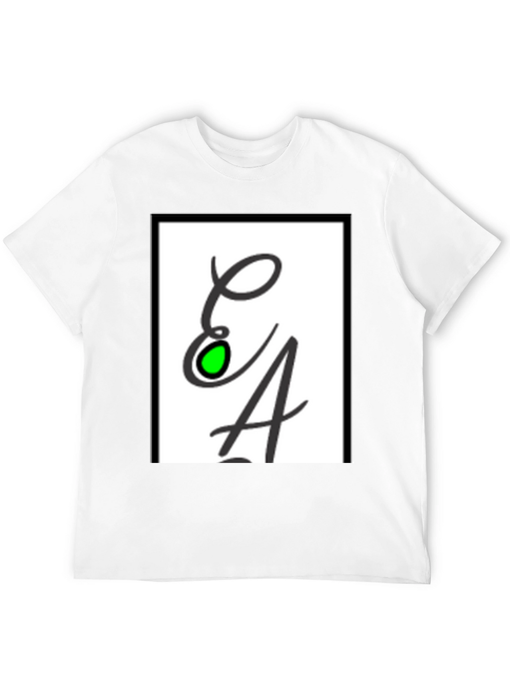 EA Initial Graphic Tee - Stylish Cotton Blend