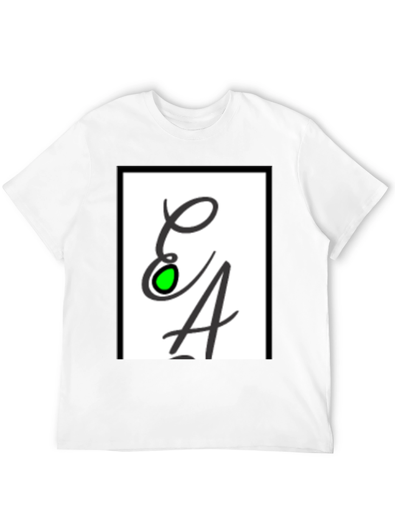 EA Initial Graphic Tee - Stylish Cotton Blend