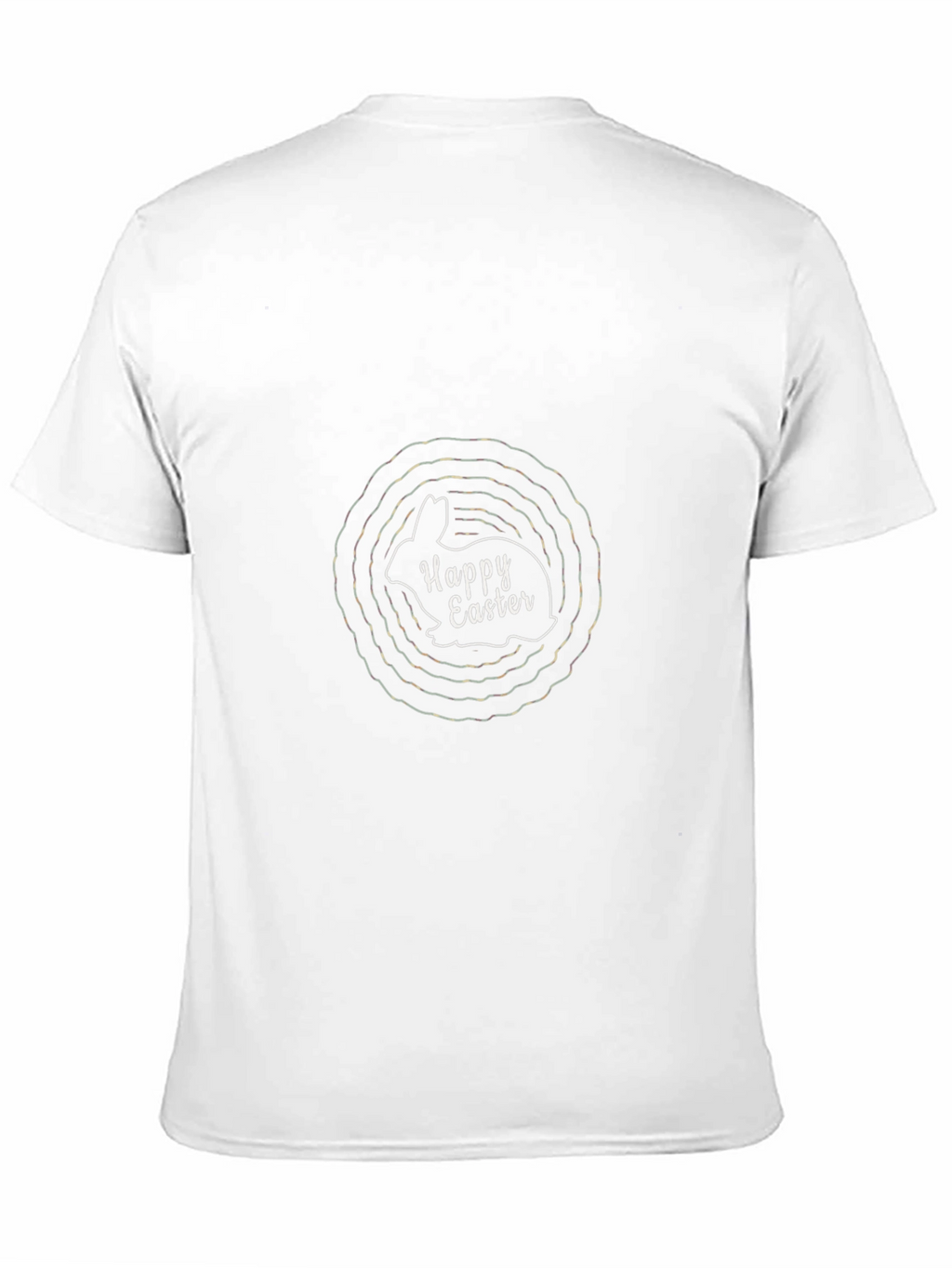 Happy Easter Bunny T-Shirt - Black
