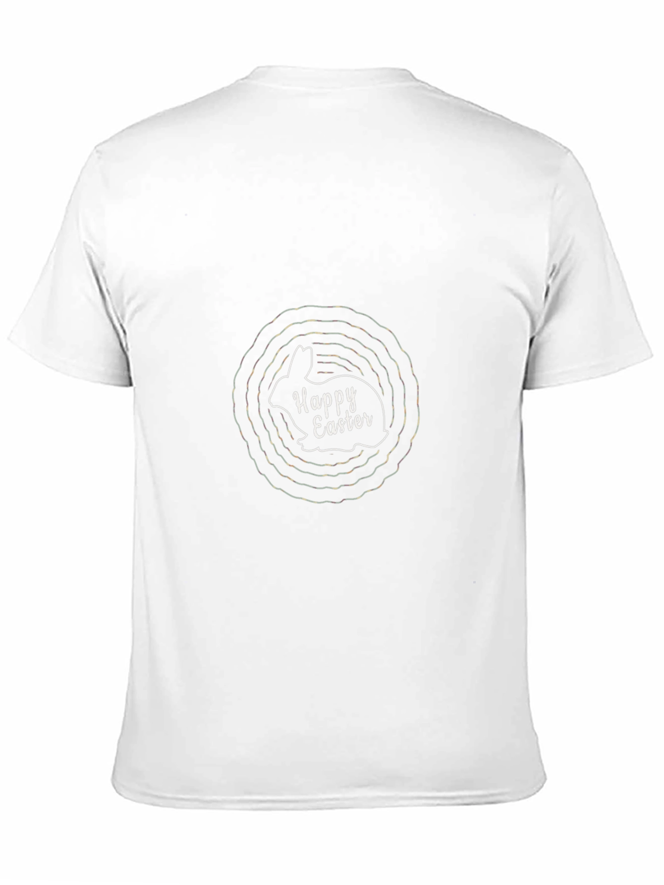 Happy Easter Bunny T-Shirt - Black
