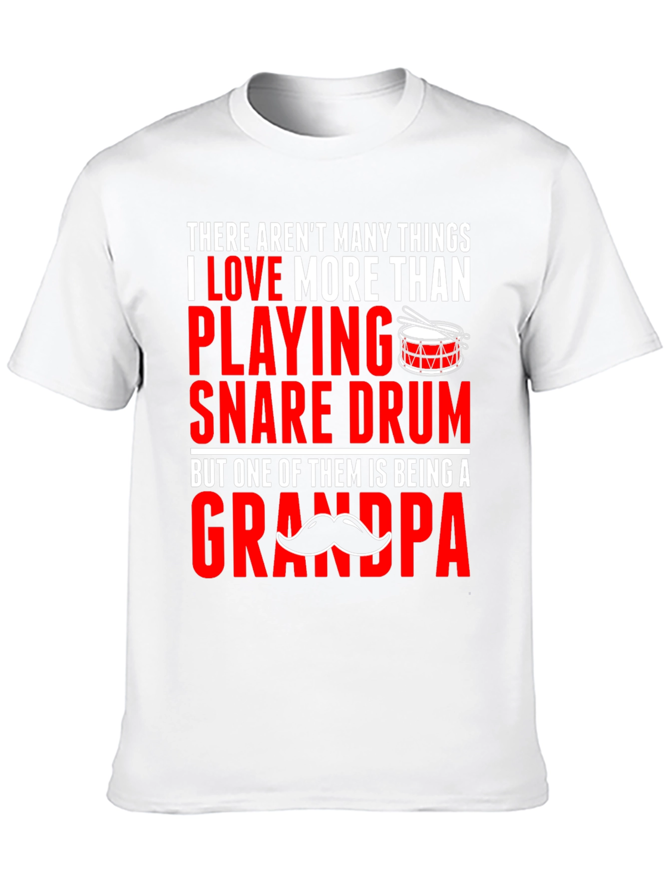 Grandpa Snare Drum Player T-Shirt