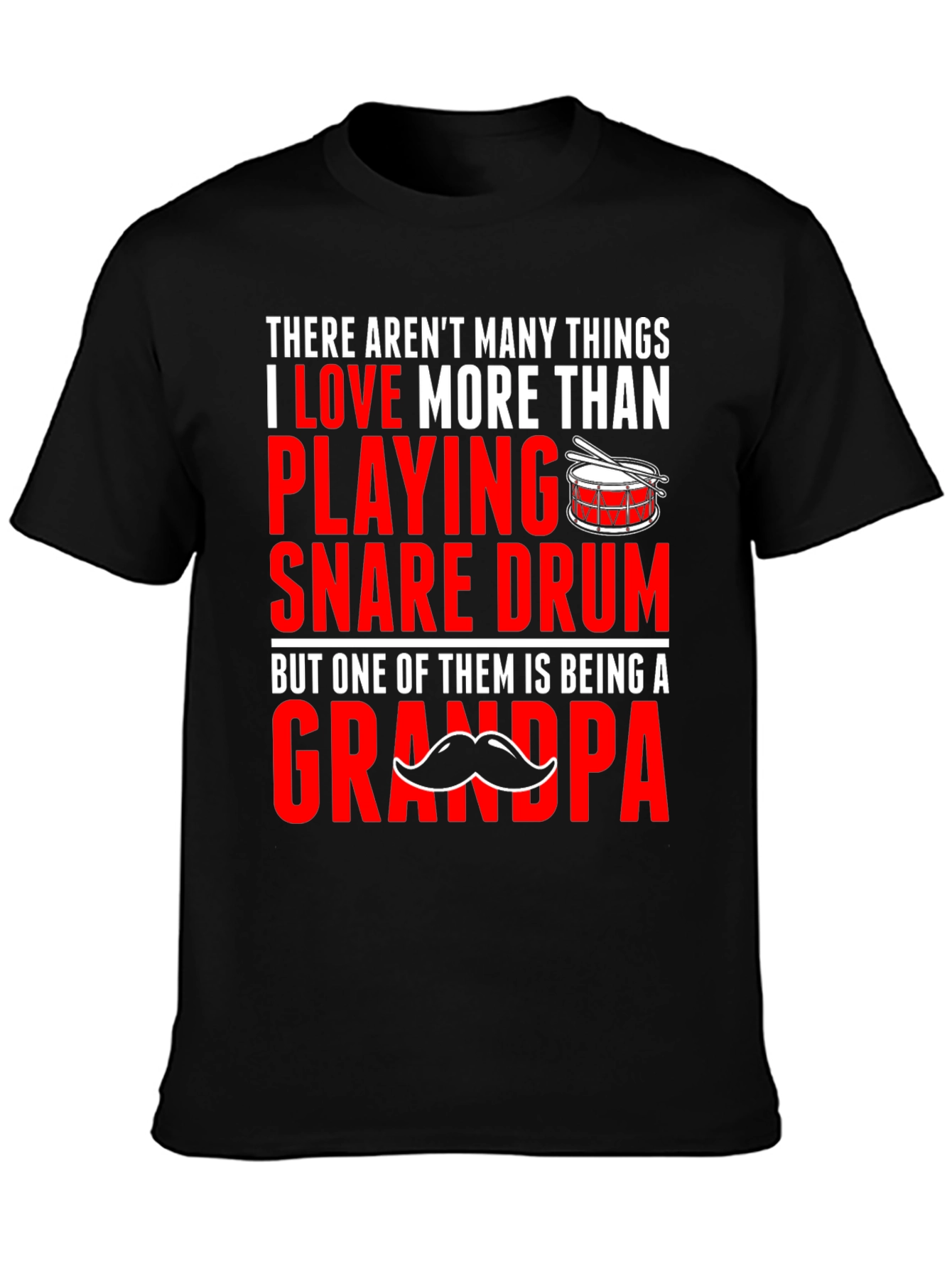 Grandpa Snare Drum Player T-Shirt