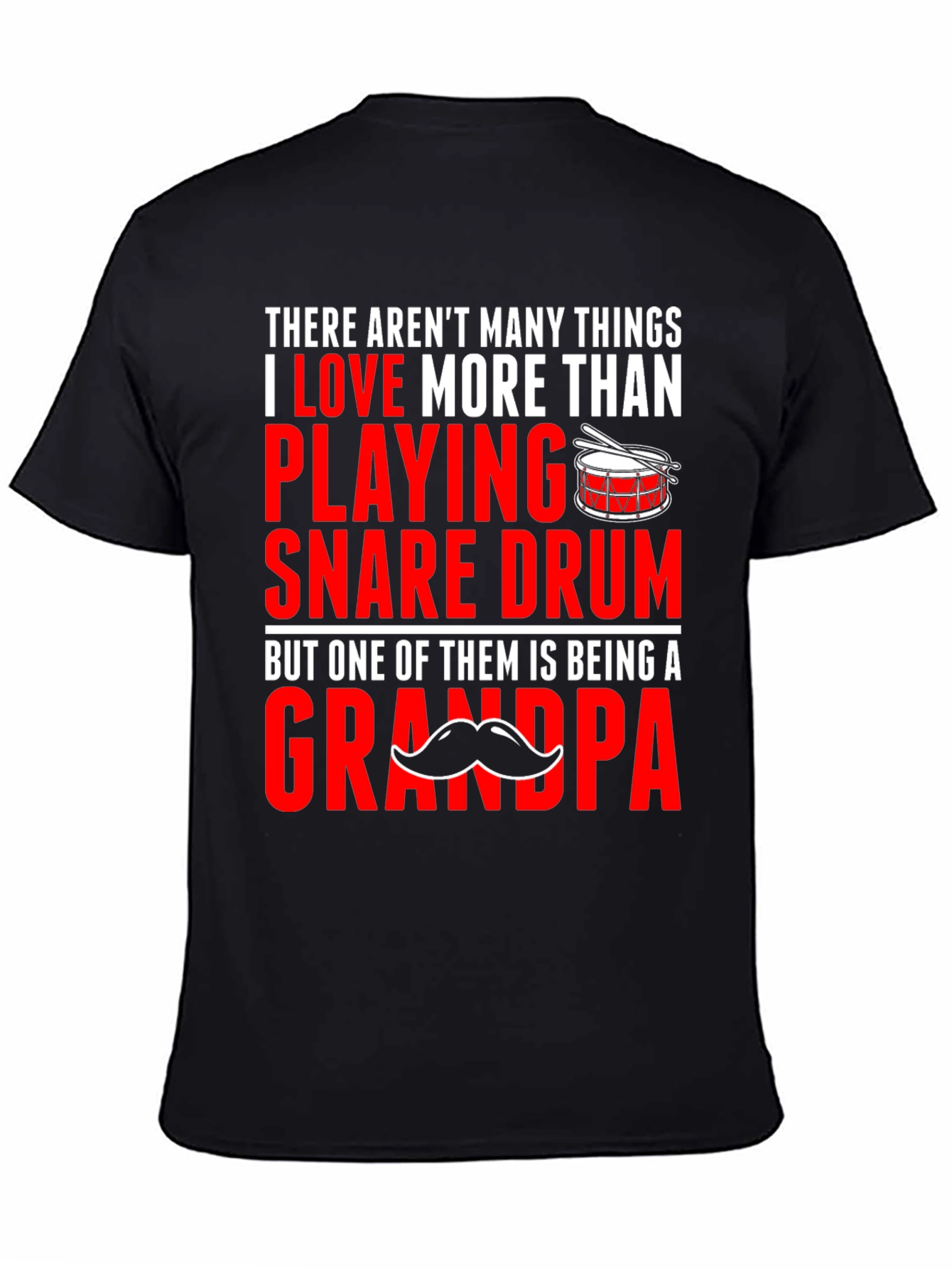 Grandpa Snare Drum Player T-Shirt