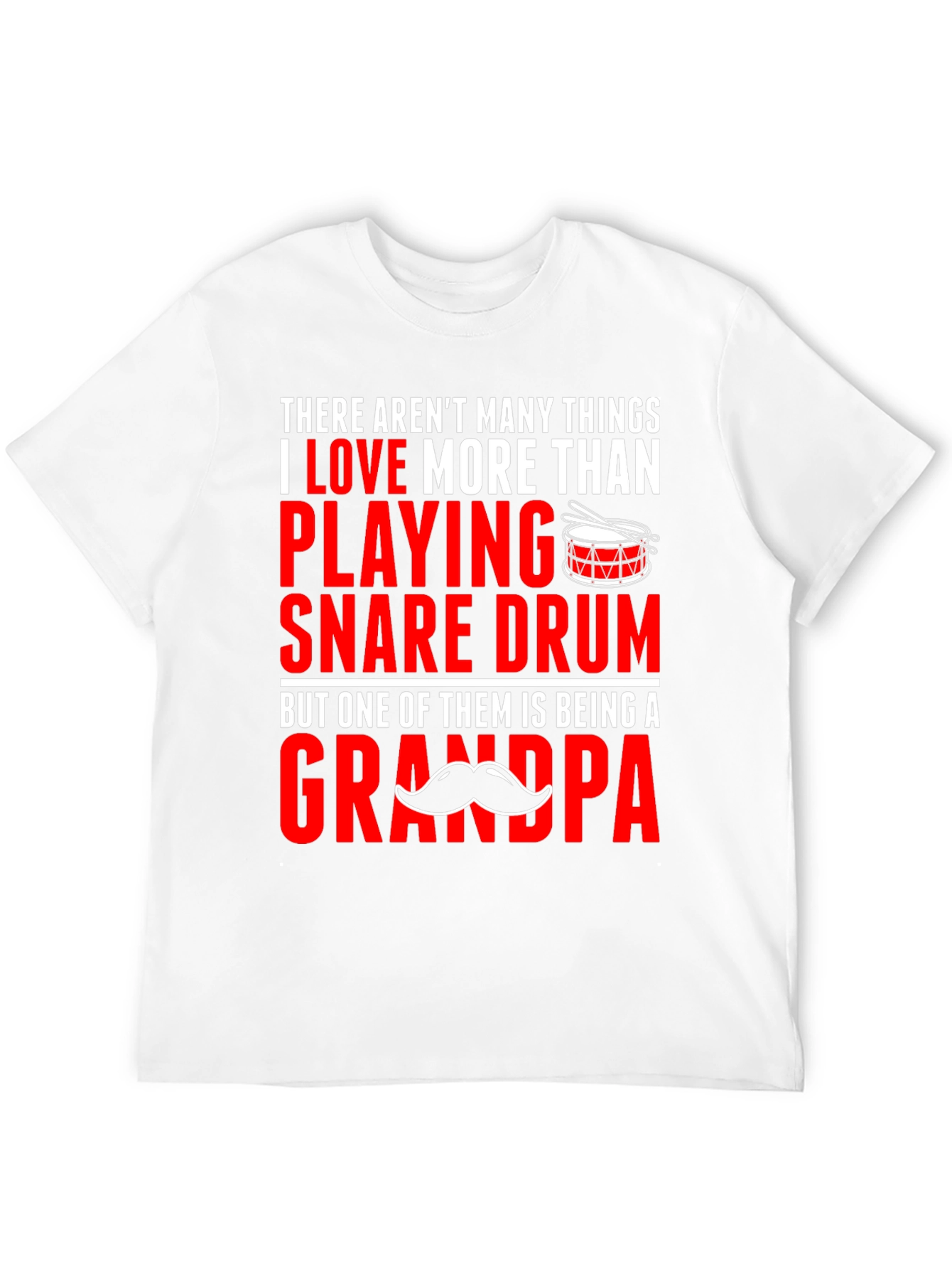 Grandpa Snare Drum Player T-Shirt