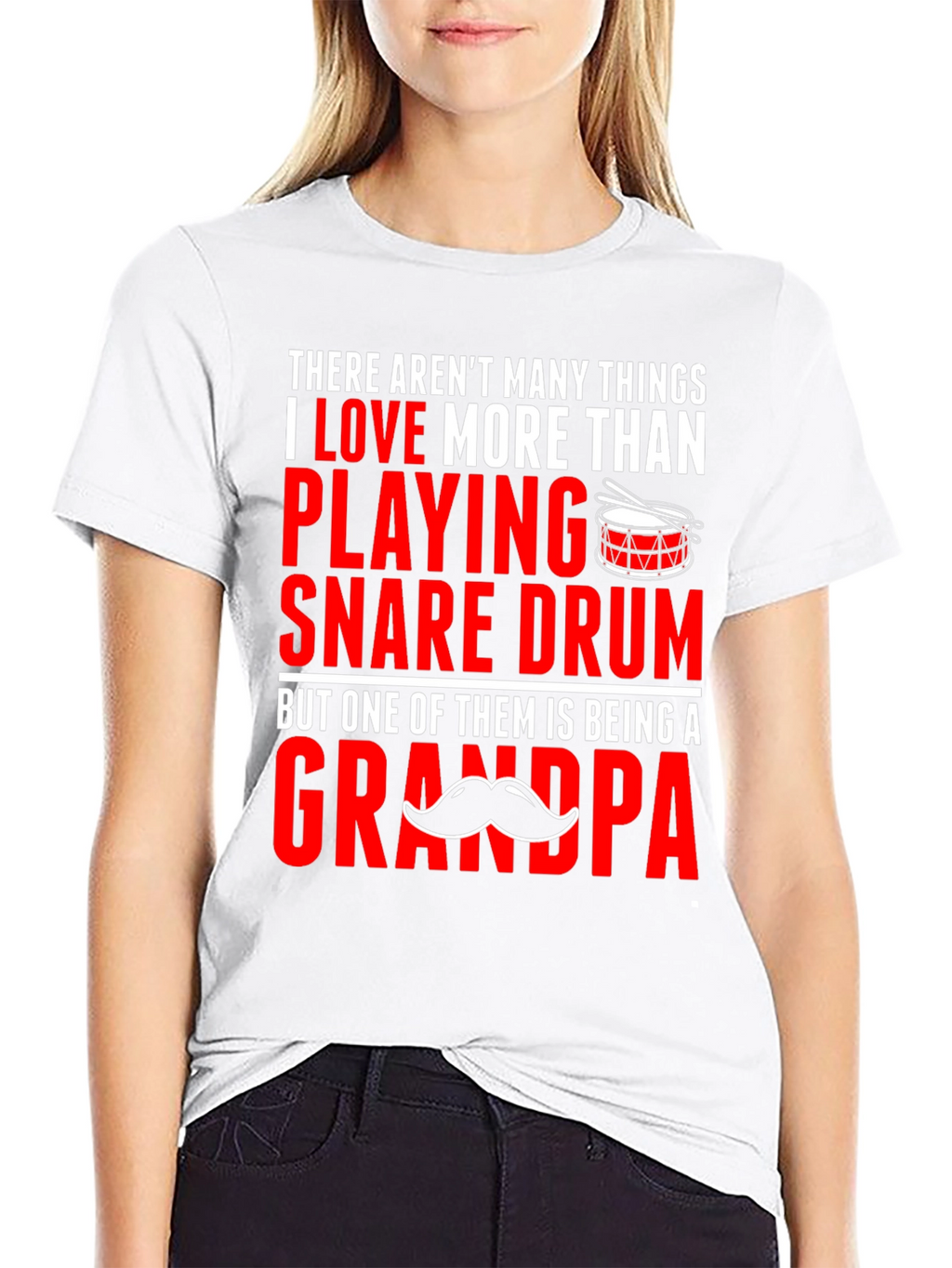 Grandpa Snare Drum Player T-Shirt