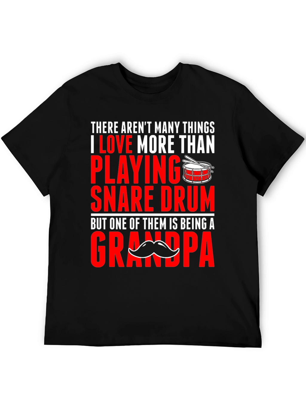 Grandpa Snare Drum Player T-Shirt