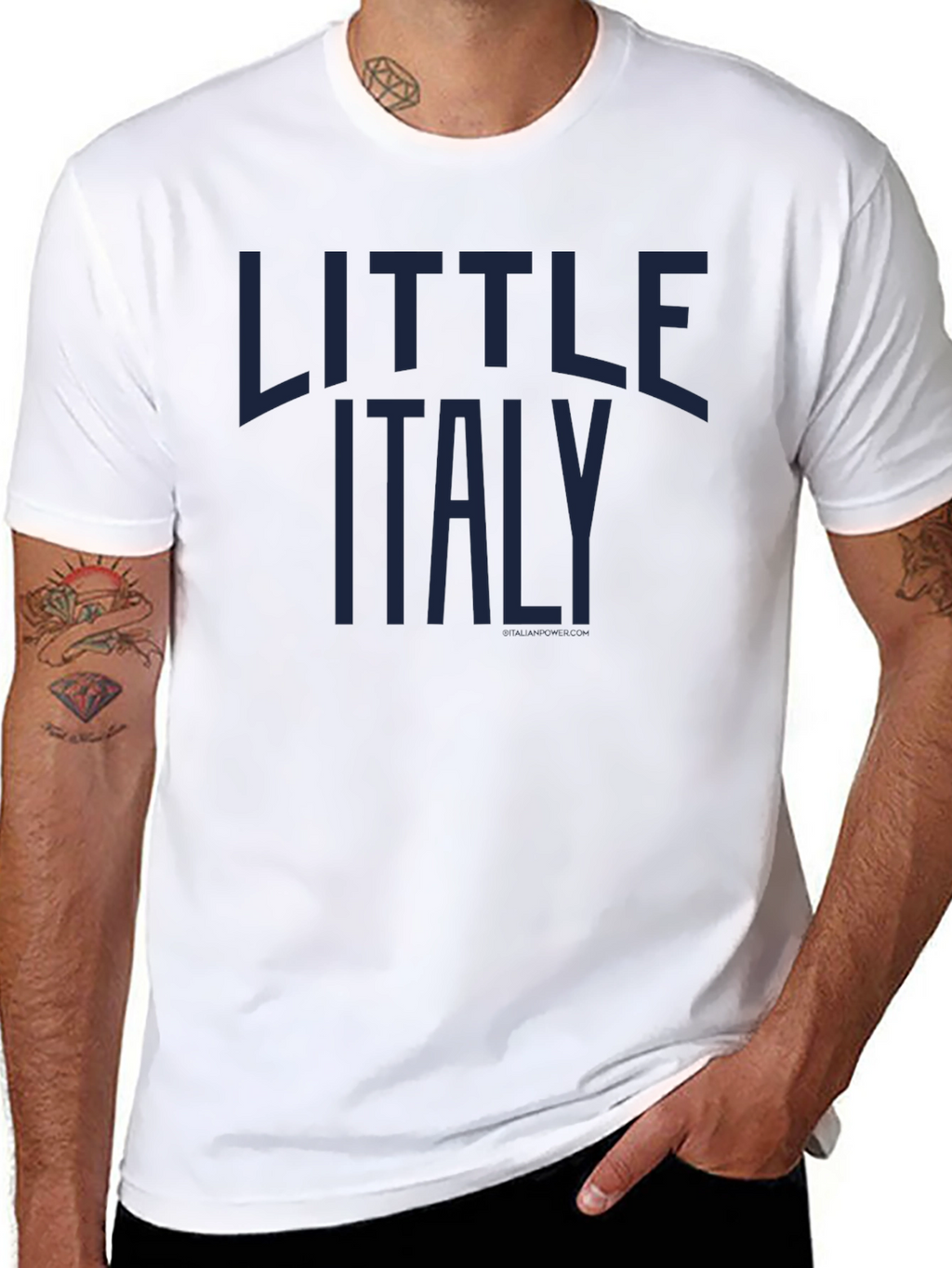 Little Italy Graphic Tee - Soft Cotton Blend