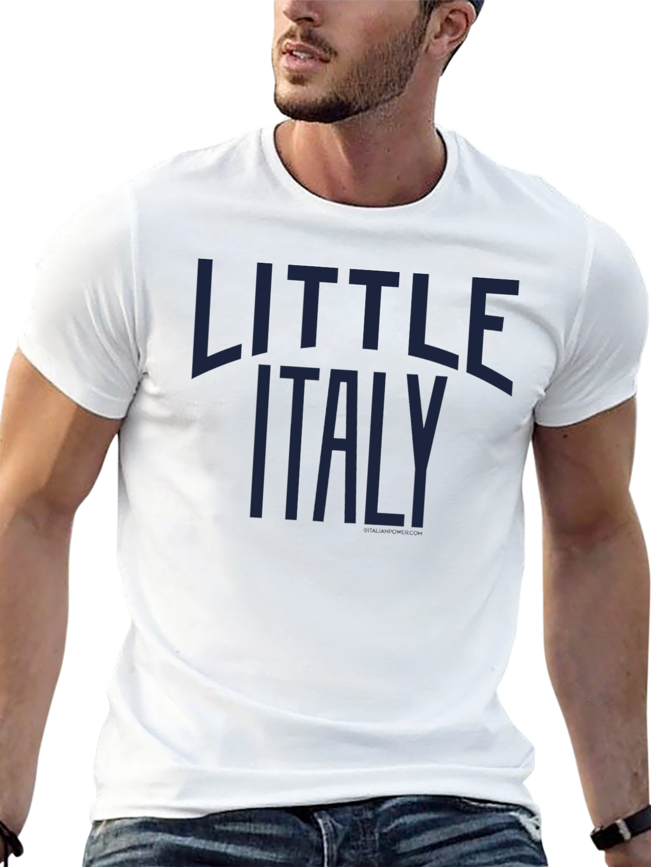 Little Italy Graphic Tee - Soft Cotton Blend