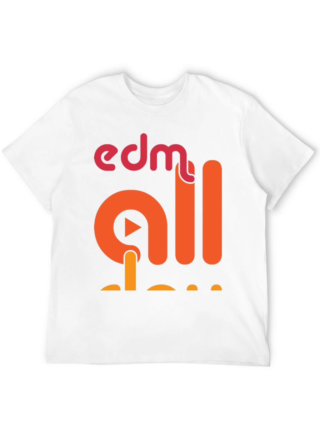 EDM All Day Graphic T-Shirt