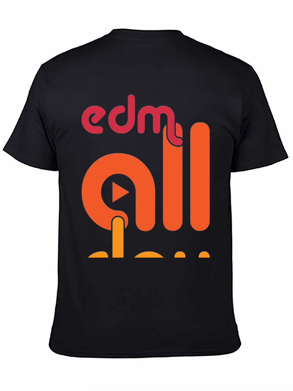 EDM All Day Graphic T-Shirt