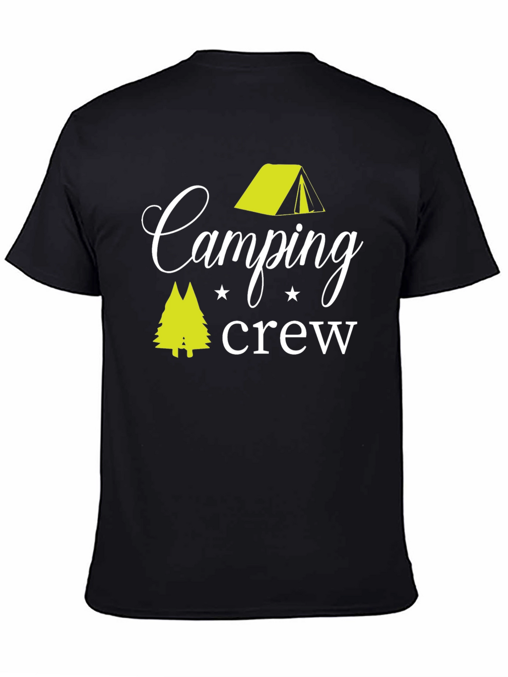 Camping Crew Graphic Tee - Adventure Ready Shirt