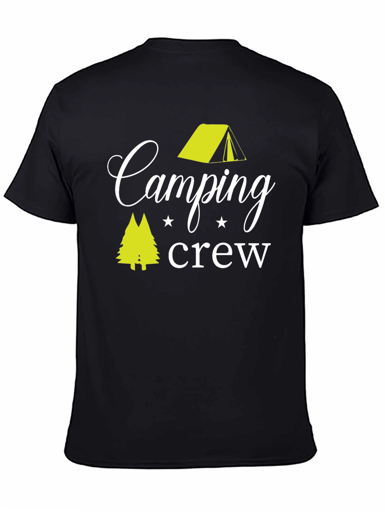 Camping Crew Graphic Tee - Adventure Ready Shirt