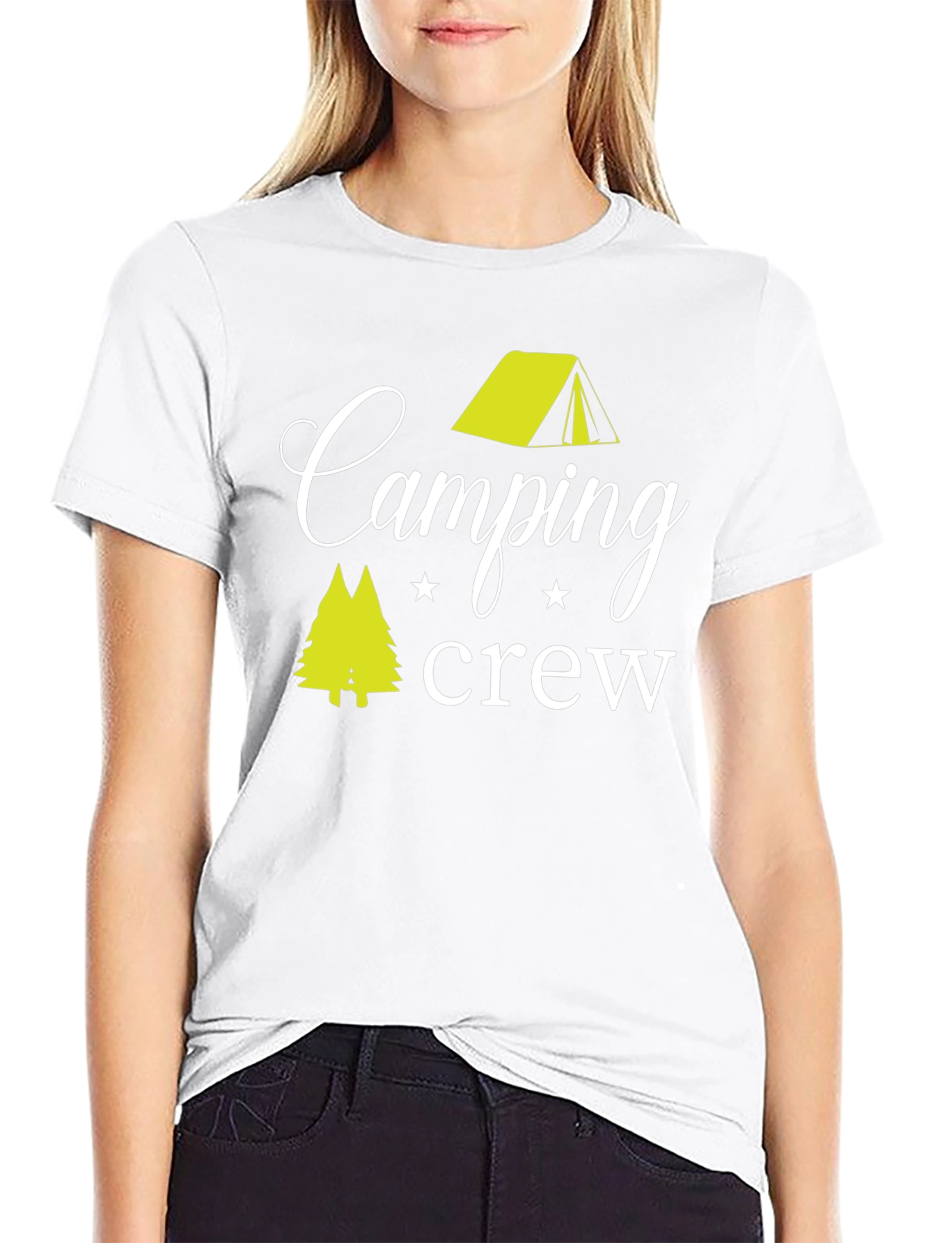 Camping Crew Graphic Tee - Adventure Ready Shirt