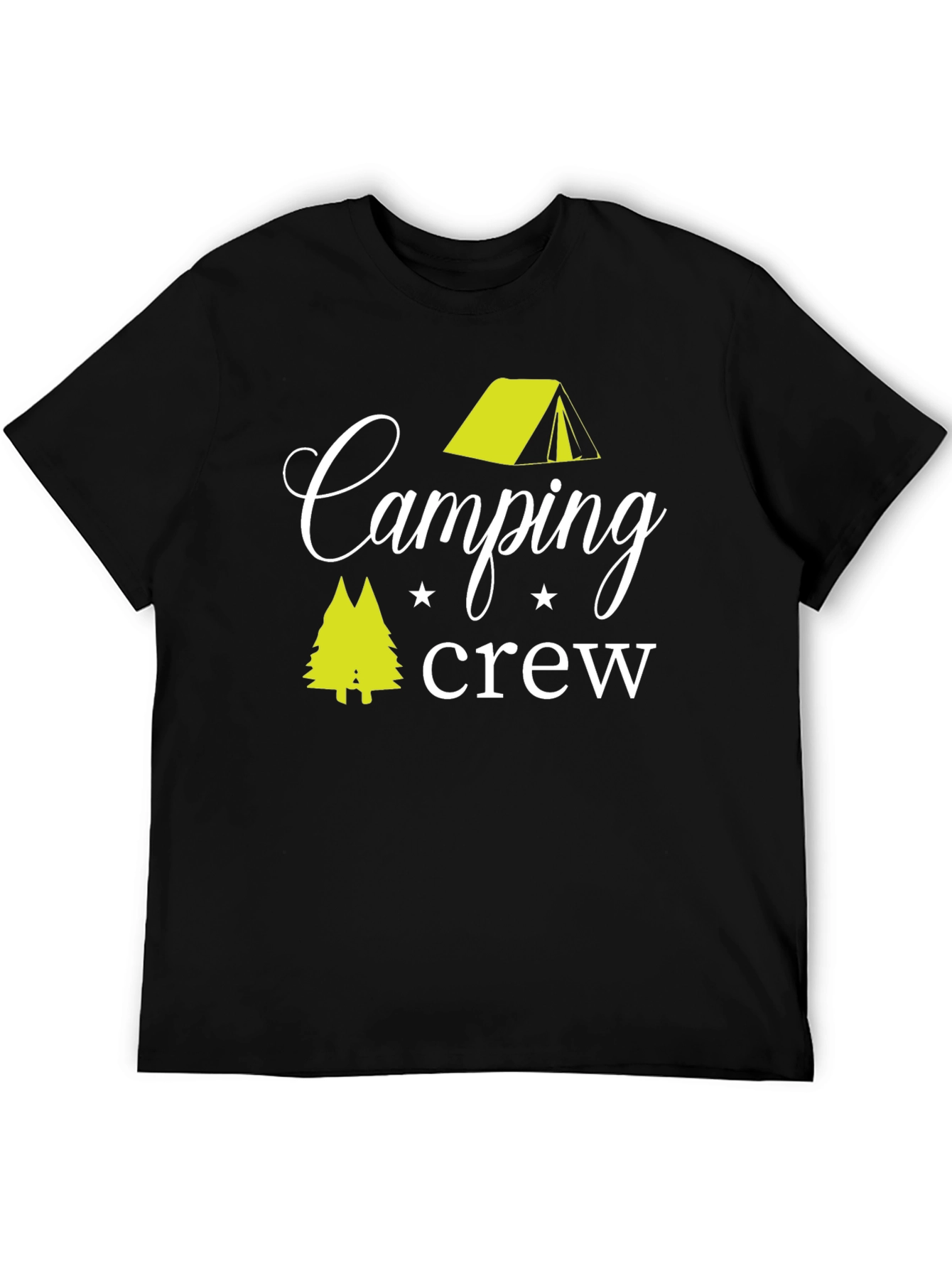 Camping Crew Graphic Tee - Adventure Ready Shirt