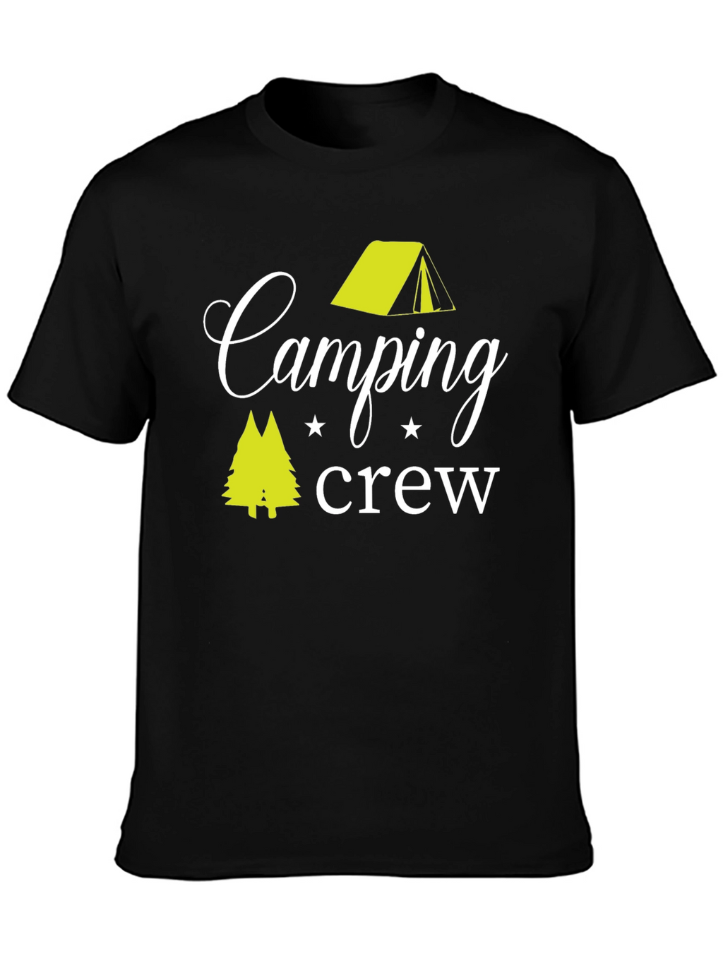 Camping Crew Graphic Tee - Adventure Ready Shirt