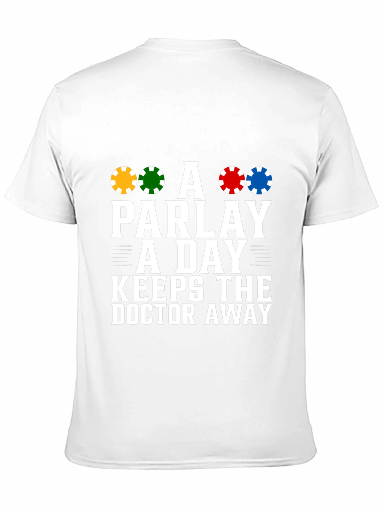 Parlay a Day Graphic Tee - Lucky Gambling T-Shirt