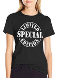 Limited Special Edition Black Graphic Tee