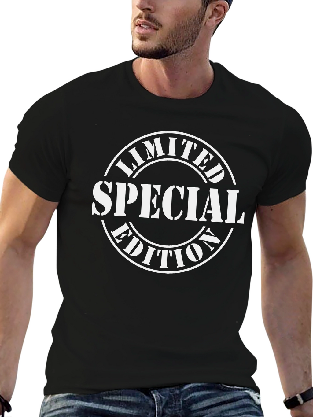 Limited Special Edition Black Graphic Tee