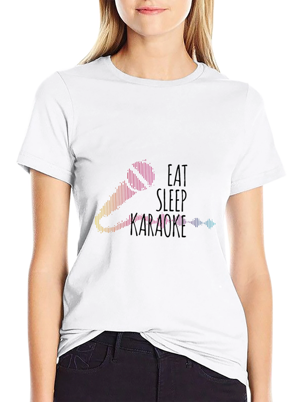 Eat Sleep Karaoke T-Shirt - Singer Life Tee