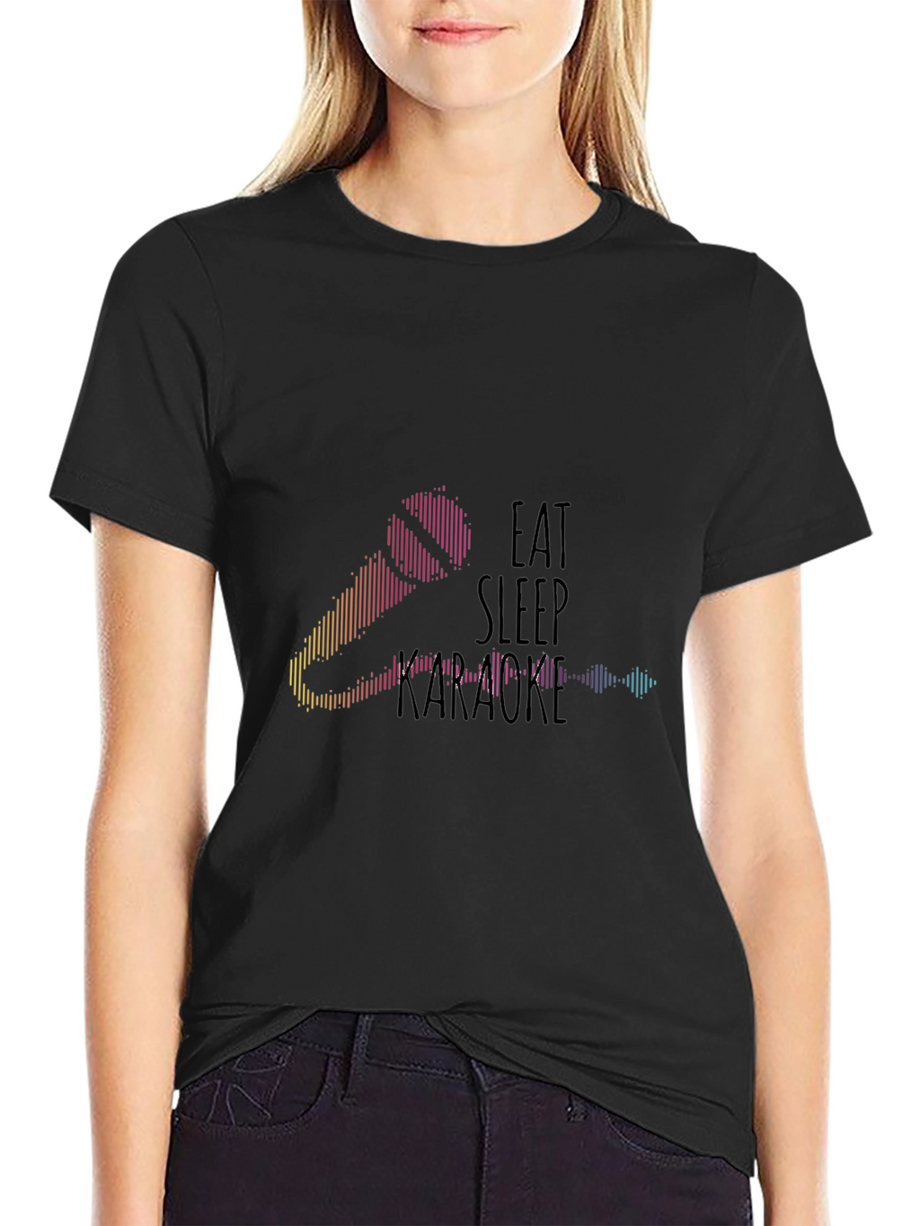Eat Sleep Karaoke T-Shirt - Singer Life Tee