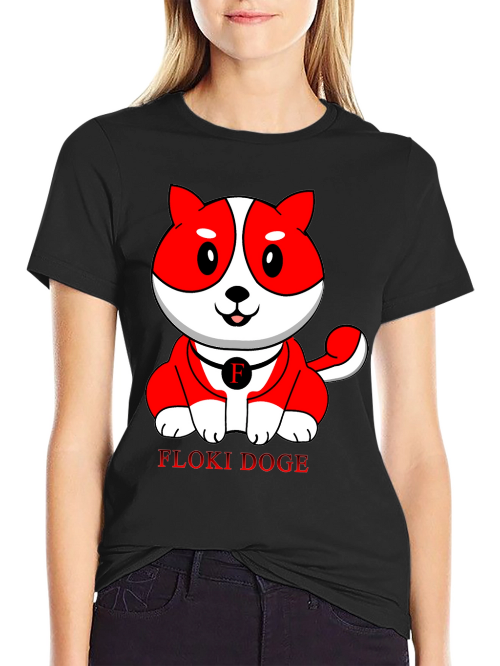 Floki Doge Black T-Shirt