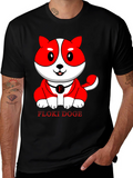 Floki Doge Black T-Shirt