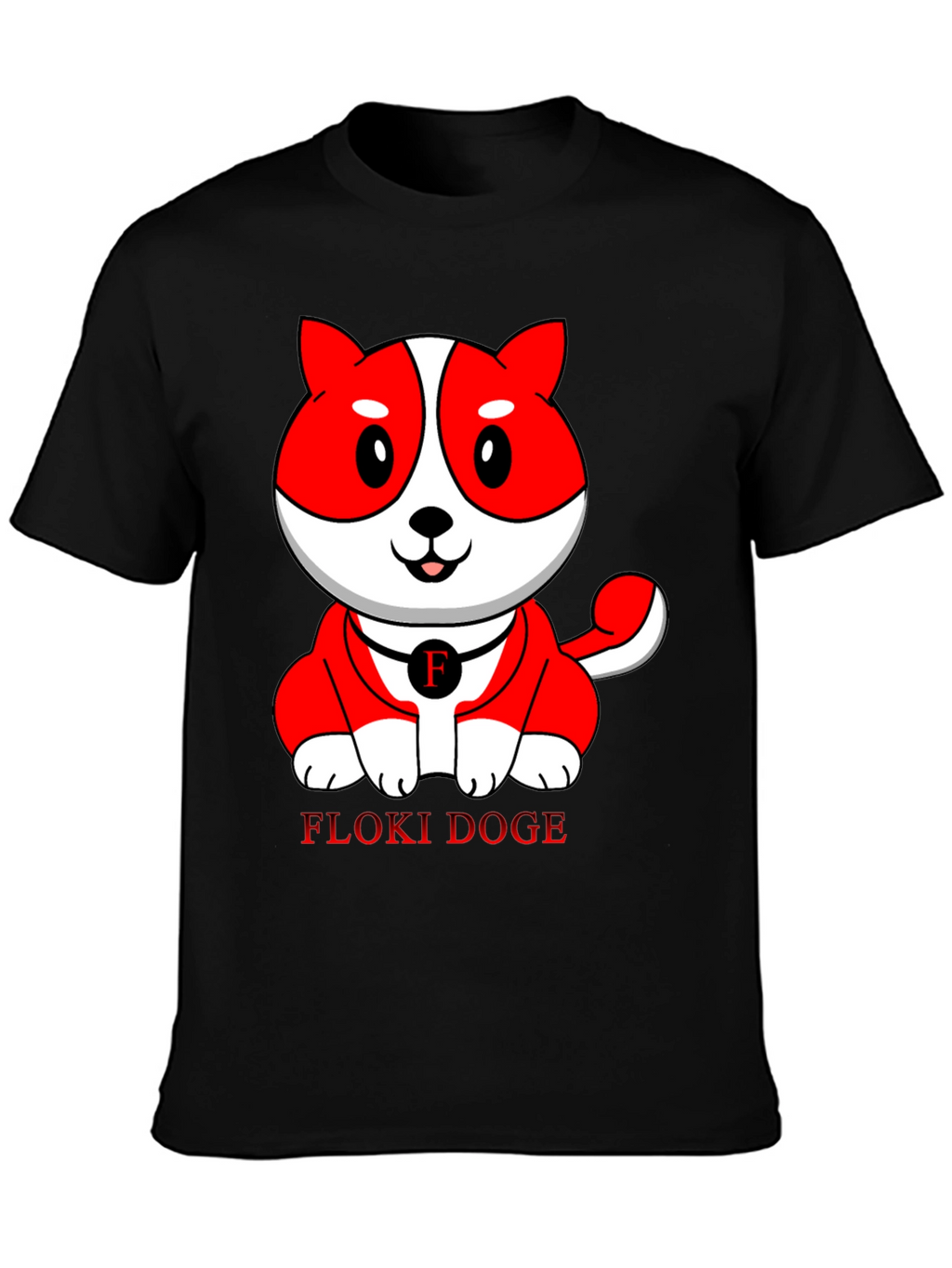 Floki Doge Black T-Shirt