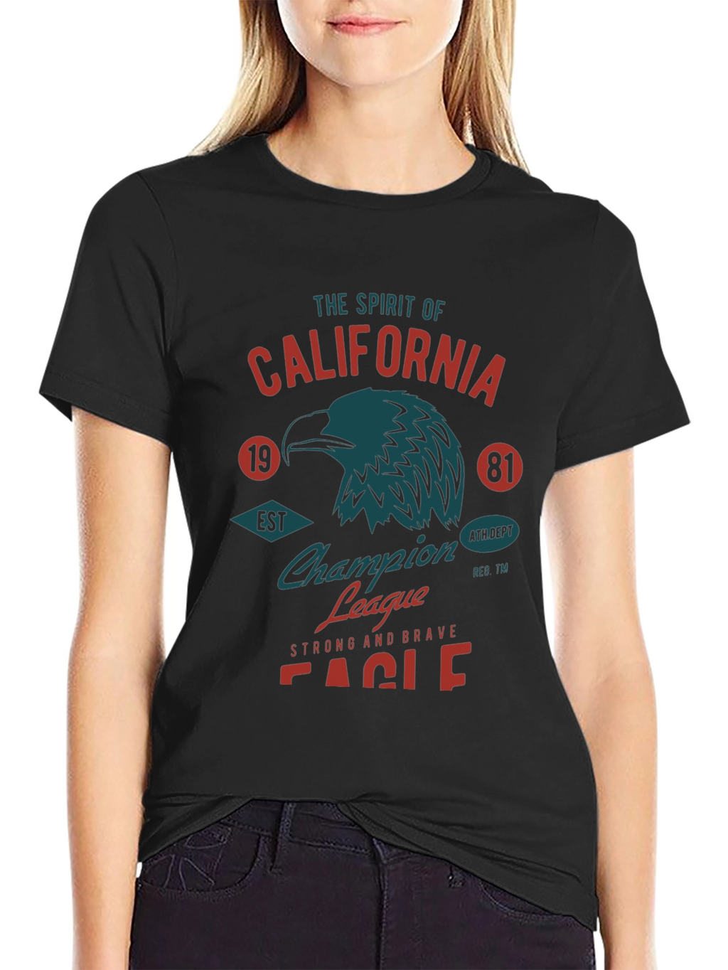 California Eagle Graphic T-Shirt - Champion League