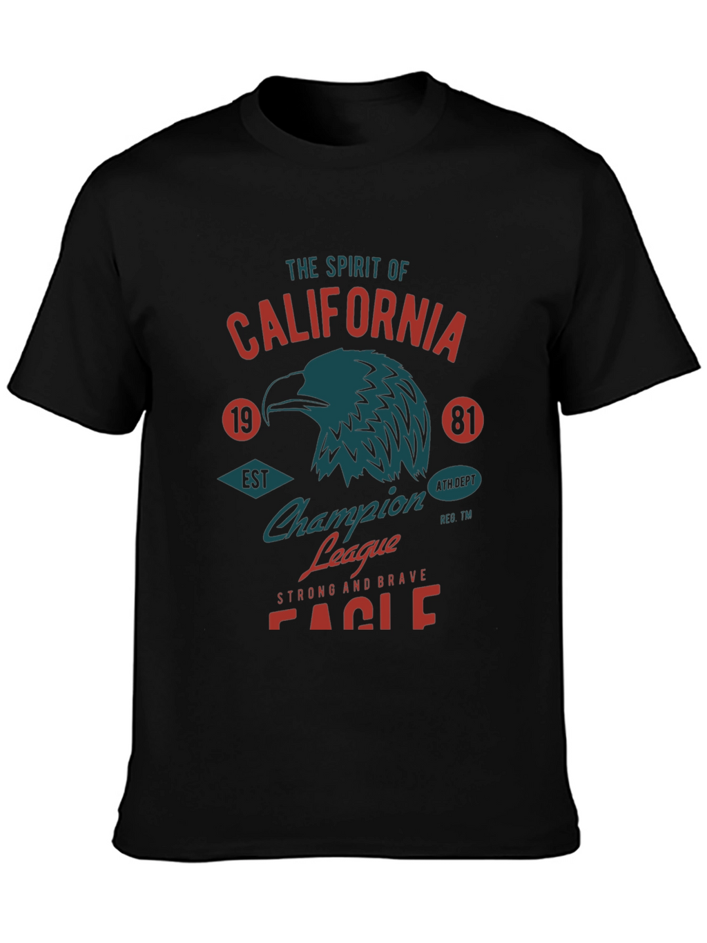 California Eagle Graphic T-Shirt - Champion League