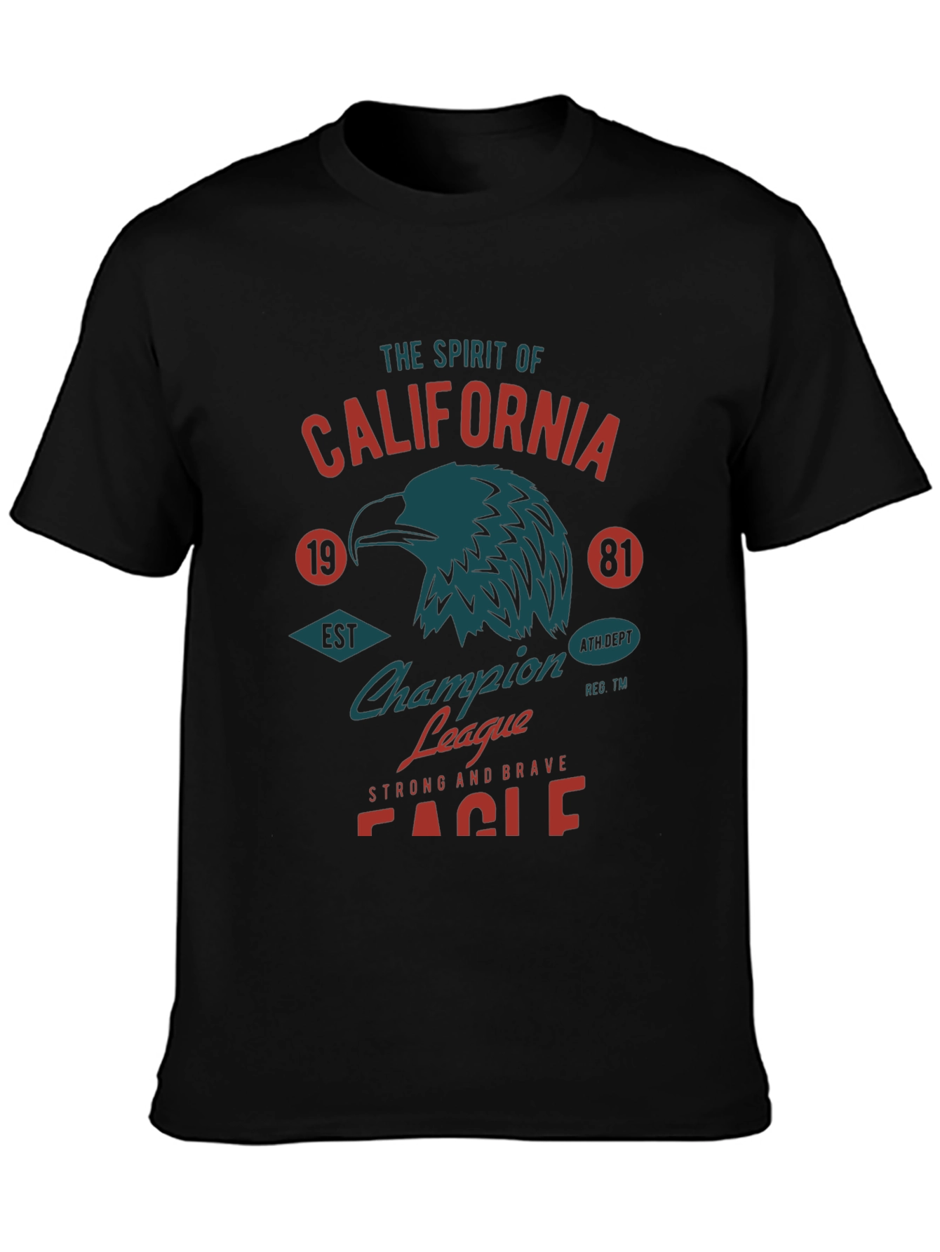 California Eagle Graphic T-Shirt - Champion League