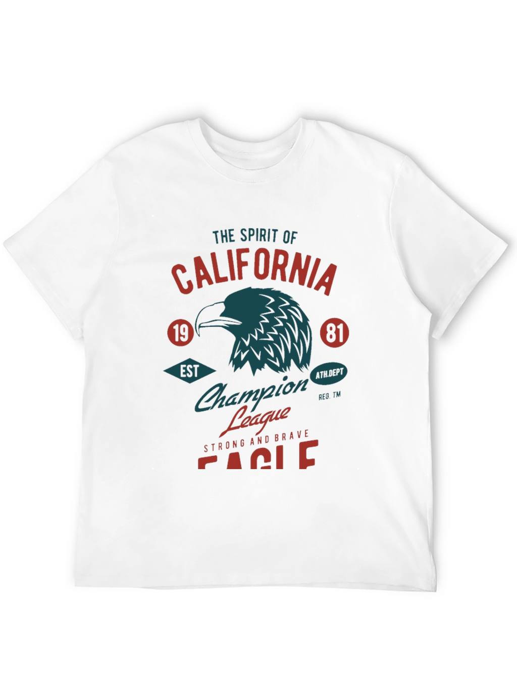 California Eagle Graphic T-Shirt - Champion League