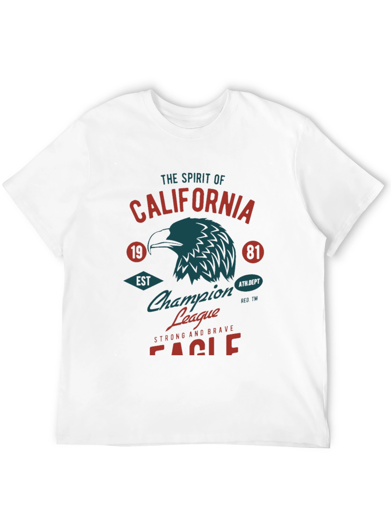 California Eagle Graphic T-Shirt - Champion League