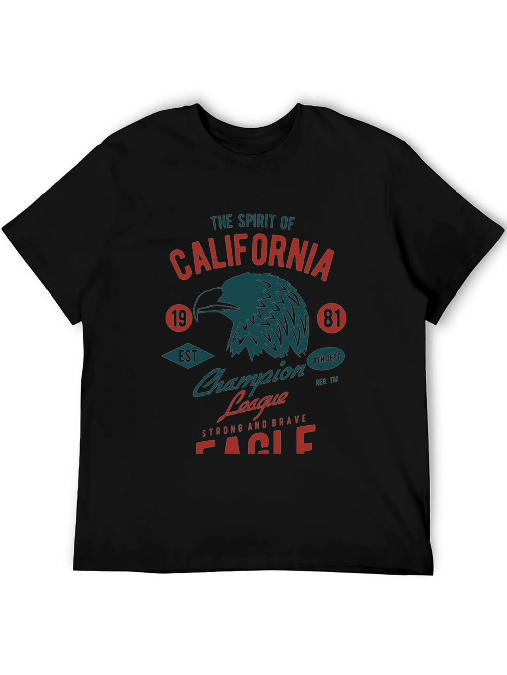 California Eagle Graphic T-Shirt - Champion League