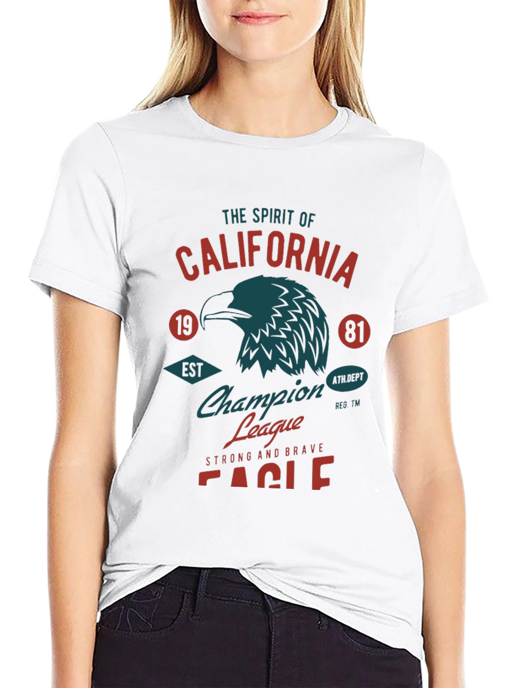 California Eagle Graphic T-Shirt - Champion League