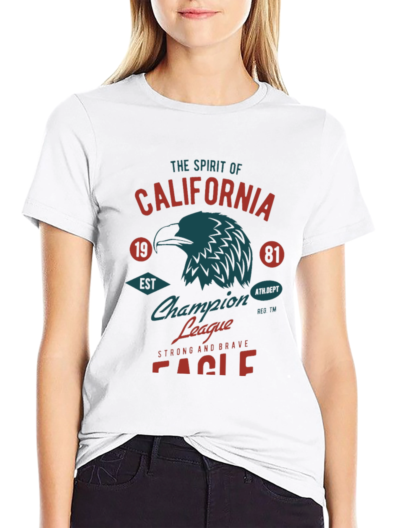 California Eagle Graphic T-Shirt - Champion League