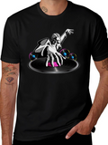 DJ Turntable Graphic Tee - Cool Black T-Shirt