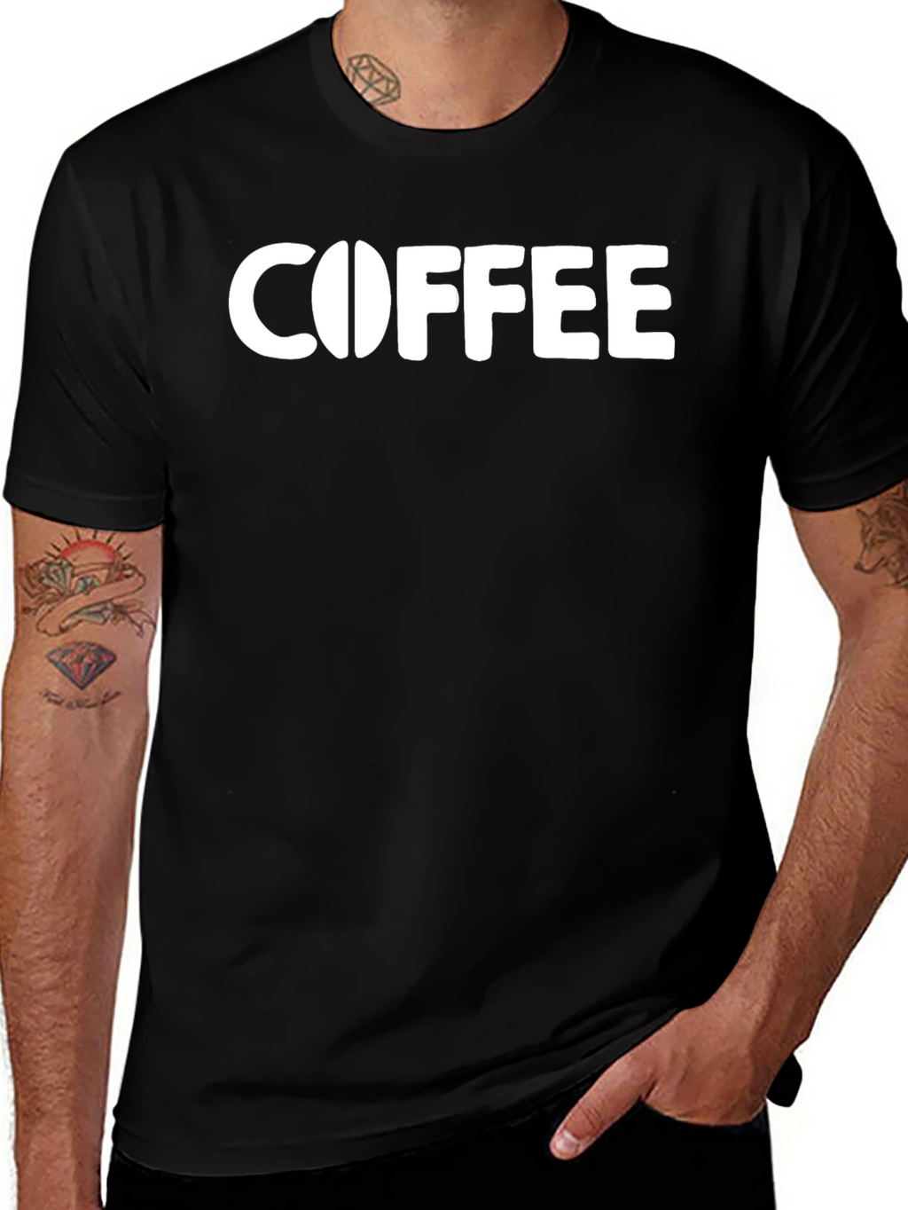 Coffee Graphic Tee - Black Unisex T-Shirt