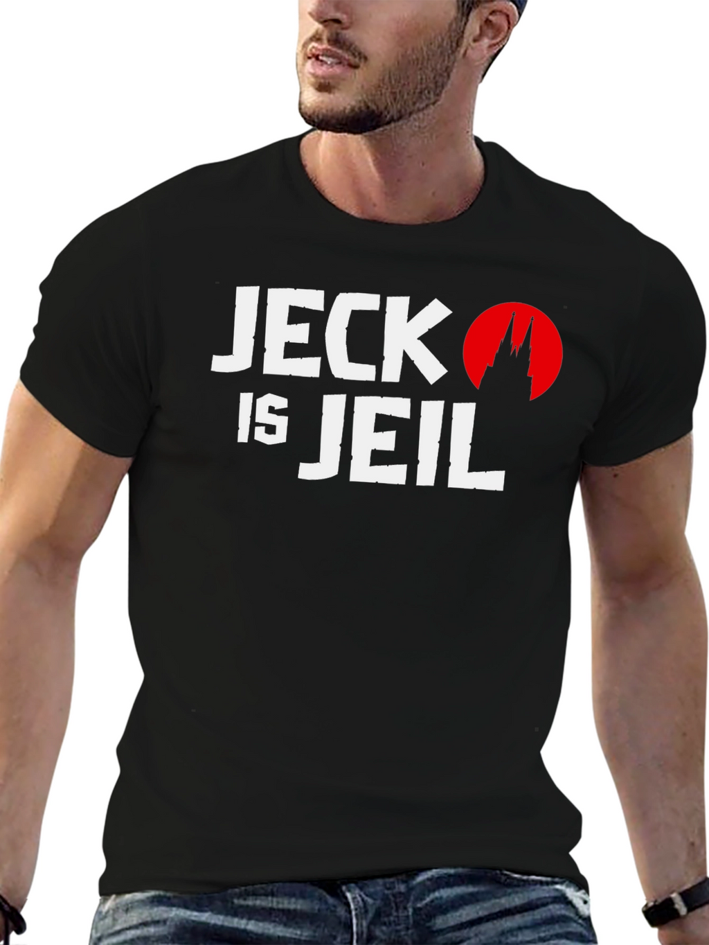 Jeck is Jeil Funny Graphic Novelty T-Shirt