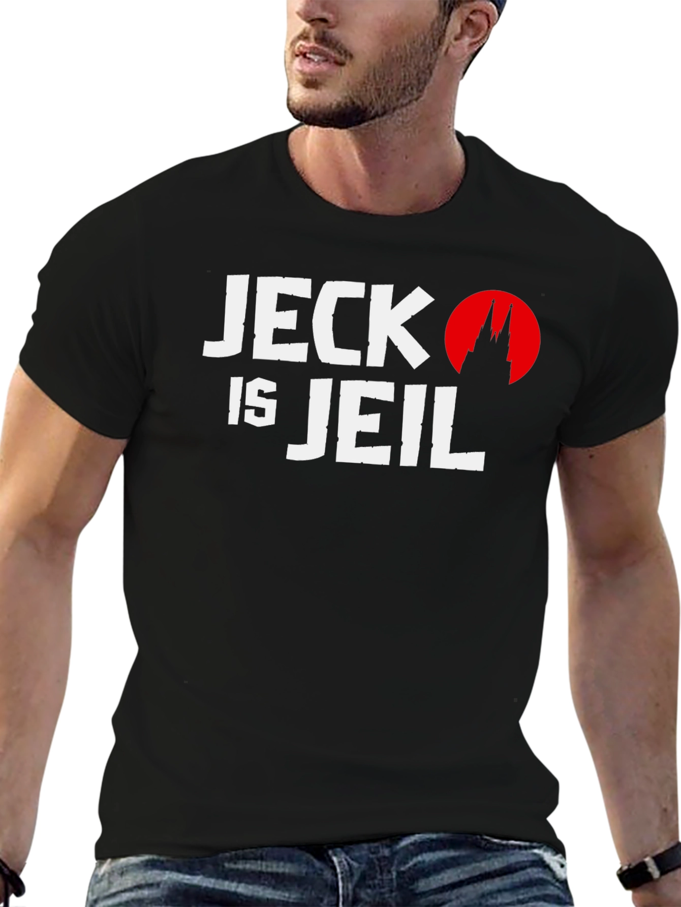 Jeck is Jeil Funny Graphic Novelty T-Shirt